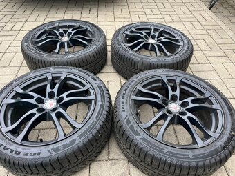 4x alu disky 5x108 R17, pneu 90% - 3