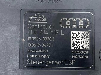 Řídící jednotka ABS 4L0614517L Audi Q7 4L FL r.v. 2011 - 3