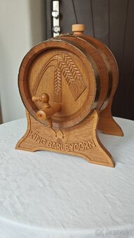 Prodám dubový soudek King Barley - 3