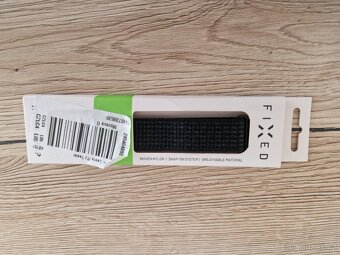FIXED Nylon Strap Universal se šířkou 20mm reflexně černý - 3