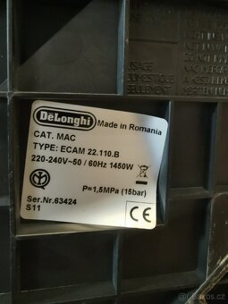 Delonghi Magnifica S, s mlýnem na kávu - 3