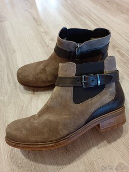 Dámské zimní kožené boty Ara, nenošené - 3