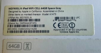 IPad Air, wifi + cellular, 64 GB - 3
