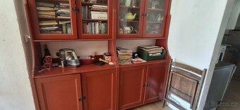 Kredenc do kuchyně 2 ks ikea cervena - 3