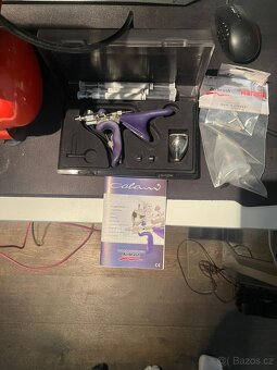 Comprecise Kompresor bezolejový OLT-89/6 + Airbrush Colani - 3