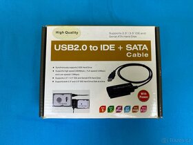 Konvertor USB 2.0 na IDE/SATA - 3