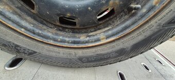 Vw t4 nove pneu Barum obute na plechacich - 3
