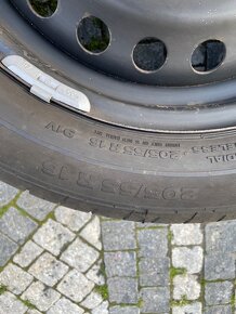 Letní kola 205/55/16 Continental + KFZ 8325 6,5Jx16 ET50 - 3