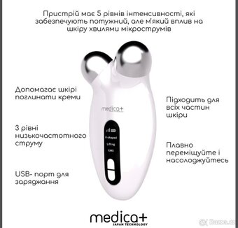 Mikroproudový lifting Medica+ Skin Lifting - 3