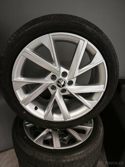 Alu Škoda Scala, Kamiq 5/100 r18 + 215/45 r18
- 3