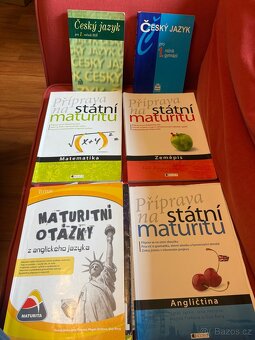 Učebnice k maturitě – MAT, FYZ, AJ, ČJ - 3
