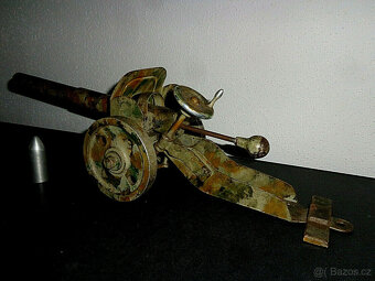 Lineol Elastolin Hausser Starý kanón Wehrmachtu Velký - 3