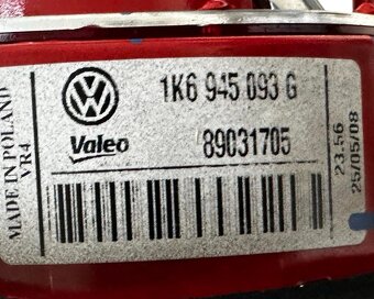 Levé zadní světlo 1K6945093G VW Golf 5 hatchback r.v. 2009 - 3