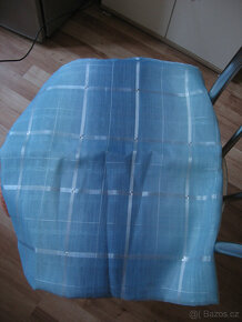 VOAL S LESKLYM PROUŽKEM- D.7m / Š.150 cm - 3