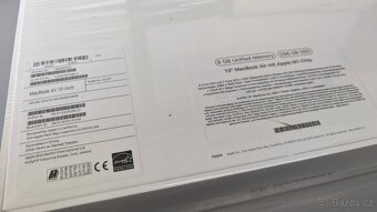 NOVÝ, ZÁRUKA 2 ROKY MacBook Air 13", 2020, M1 Chip, 8/256 - 3