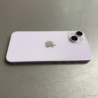 iPhone 14 128GB purple, jako nový, 12 měsíců záruka - 3