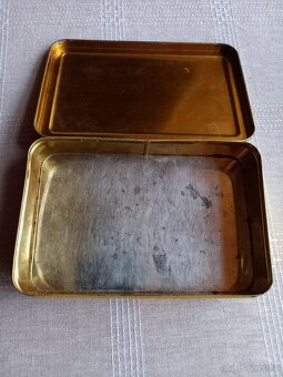 Stará plechová krabička od čokolády - 3