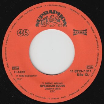 Vladimír Mišík, ETC – Špejchar Blues / Královský večer (SP) - 3