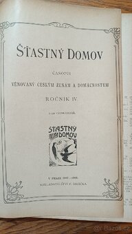 Knihy - časopisy Šťastný domov - 3