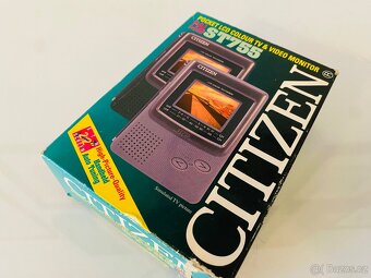 Kapesní Citizen, LCD TV ST 755, 90.léta - 3