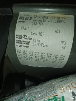 Škoda fabia 2 r.v 2014 1.2tsi 63 kW - 3