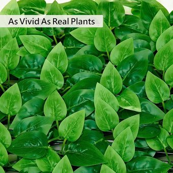 Umělý břečťanový plot 200 × 90 cm (4 ks) - 3