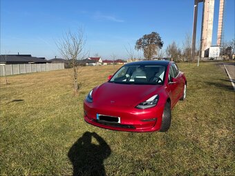 Tesla Model 3 Long Range AWD – Acceleration Boost – červená - 3
