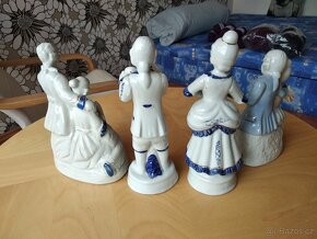 Prodám 4ks porcelánové figurky - 3