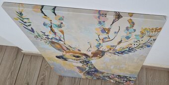 Obrazy Ikea barevný sob, 50x70 cm - 3