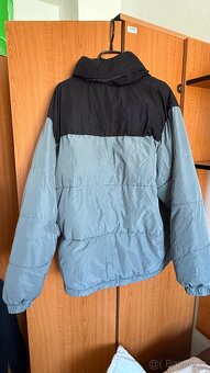 Šedá zimní bunda Pull&Bear, velikost L - 3