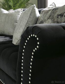 Luxusní sedací souprava ve stylu chesterfield - 3