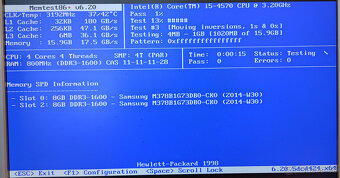 Samsung M378B1G73DB0-CK 2x8GB PC3 12800U DDR3 1600MHz - 16GB - 3