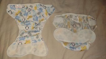 Svrchní nepromokavé plenkové kalhotky 2,5-5 kg a do 9 kg, 4 - 3