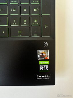 HP Pavillion 15 Ryzen 7 RTX 3050ti - 3