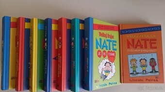 Dětská sbírka knih "Velkej frajer Nate" díly 1-7 - 3