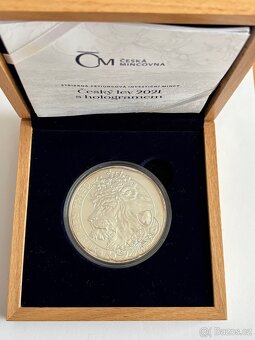 Prodám 4 stříbrné mince + 1 stříbrná mince zdarma - 3