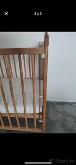 Dětská postylka se sklopnou bočnici - 3