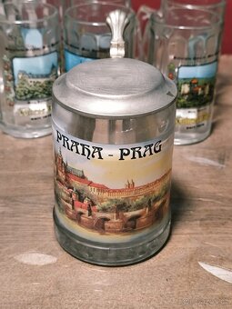 Pivní sklenice s uchem. - 3