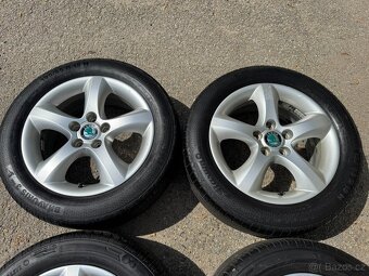 Alu 15" 5x100 škoda ANTARES , letní 75%, Fabia TOP - 3