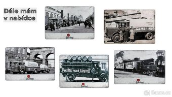 cedule plechová - Pilsner Urquell č. 8 (dobová reklama) - 3