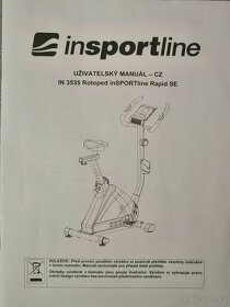 Prodám rotoped zn. inSportline IN3535 - 3