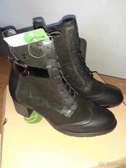 Nové dámské zimní kožené boty vel. 41 - 3