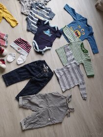 Prodam sadu obleceni pro chlapecka vel. 62 (18 ks) - 3