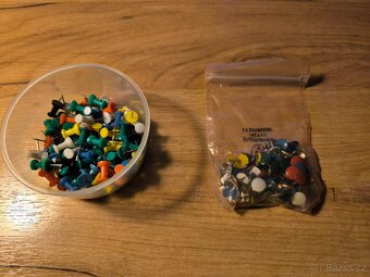 KORKOVÁ NÁSTĚNKA 3x (včetně připínáčků) - 3