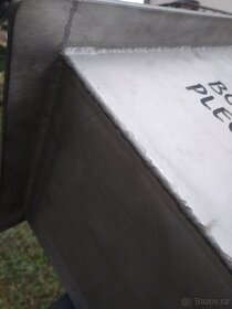 Nerez obdélníková nádoba 555x317x211mm. 3mm stěny. - 3