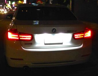LED osvetleni ŠPZ značky BMW - 3
