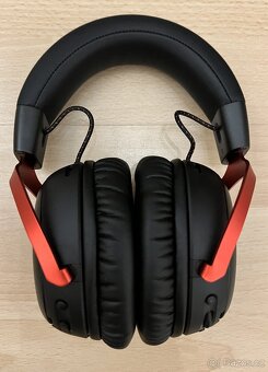 Herní sluchátka HyperX Cloud III S Wireless Red - 3
