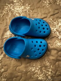 Dětské žabky Crocs Classic Clog T blue - 3