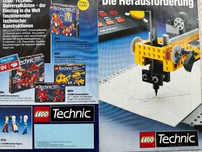 Lego Technic katalogy a plakát od roku 1989 - 3