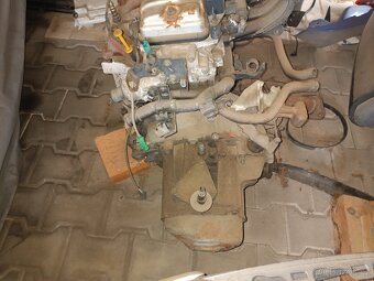 Motor + převodovka Peugeot 307 1.4 55kW KFW - 3